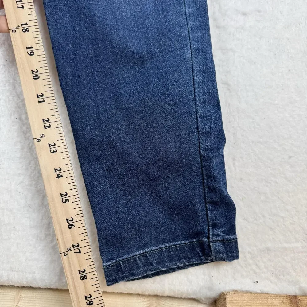 Mugsy Jeans Mens Size 33x32 Blue Fultons Tapered Slim Fit Stretch Denim Casual